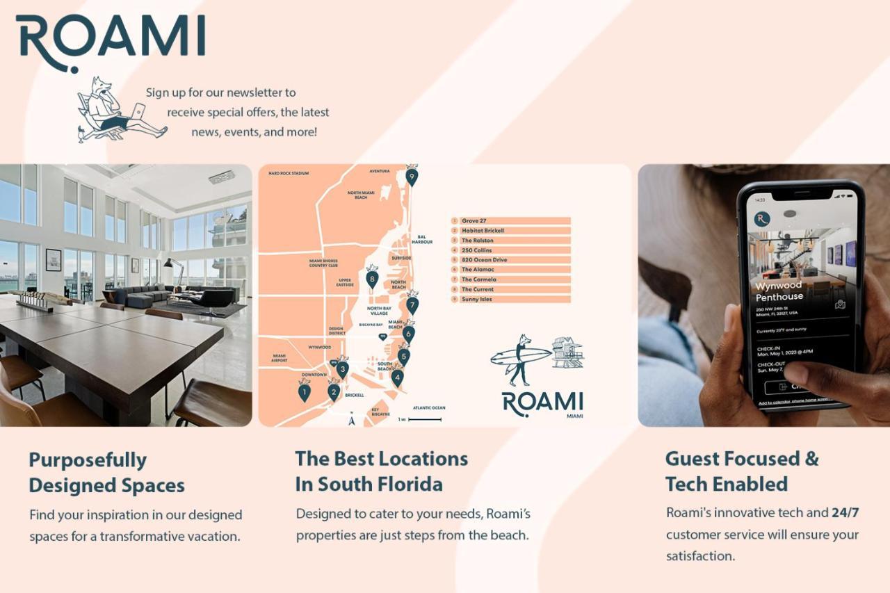ウェストパームビーチ Roami At Clematis Street Loftsアパートホテル エクステリア 写真